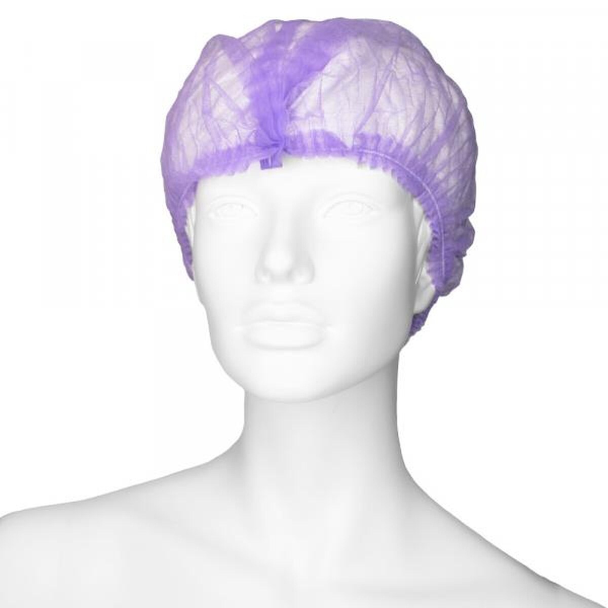 MCD Medical Care Dental GmbH 1000 Klipphauben | Vliesstoff | violett | ca. 52cm | Hauben Image