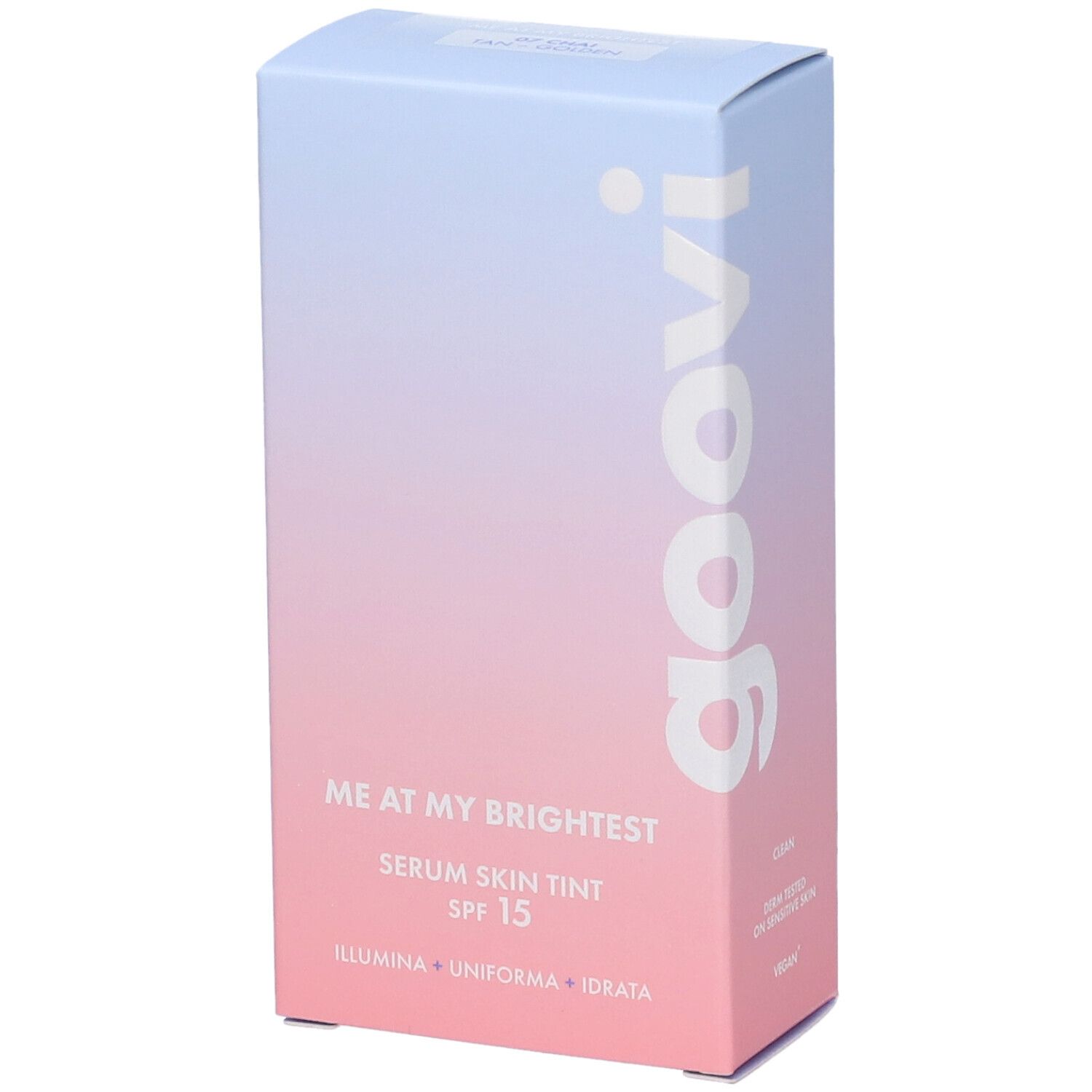 Goovi Me At My Brightest Siero Skin Tint SPF15 Tonalità 07 Chai - Risp