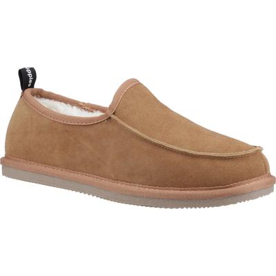 Hush Puppies Charles Wildleder Herren Pantoffeln Tan Image