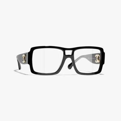 Pilot Eyeglasses - Black - Chanel Sunglasses