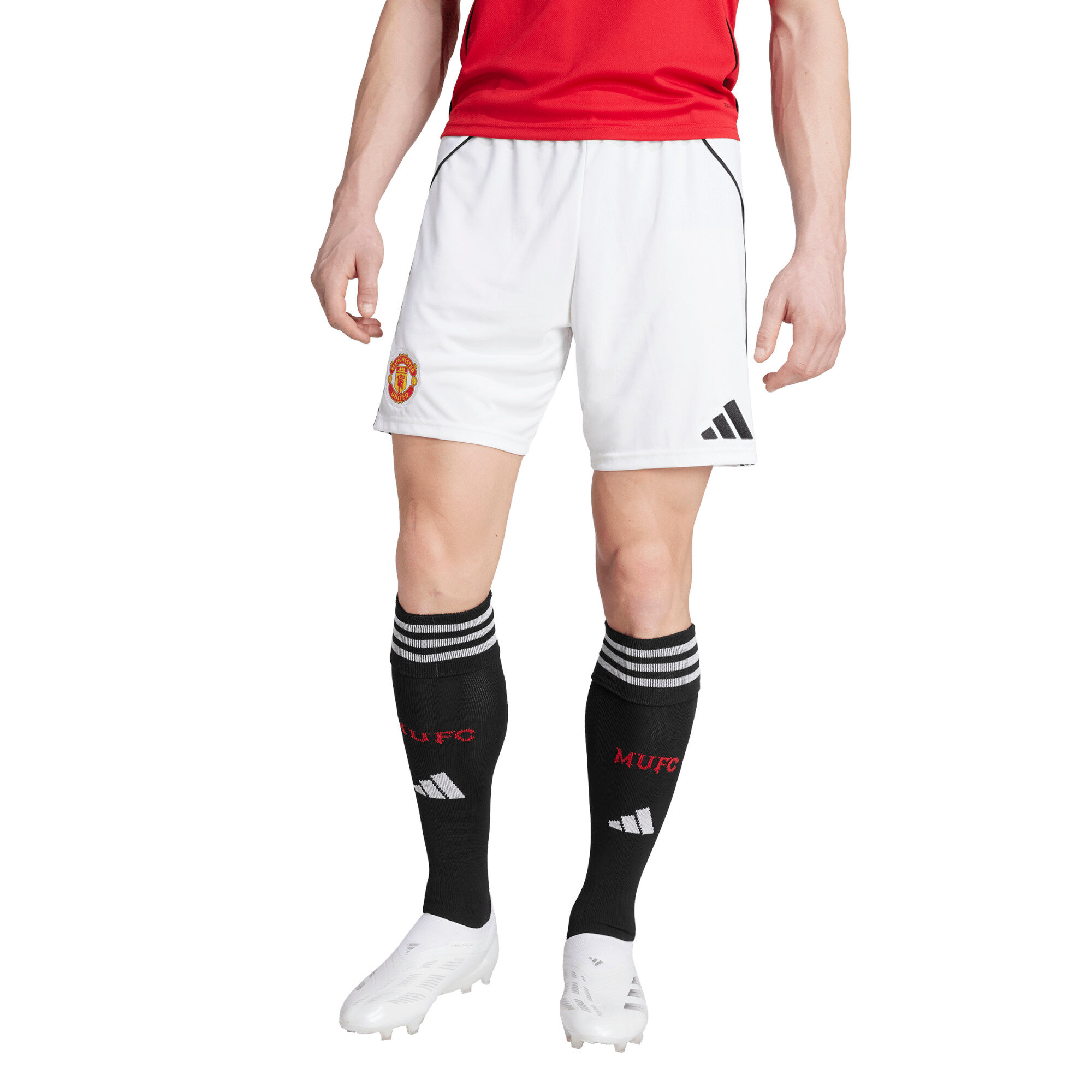 Manchester United adidas Heimshorts 2025-26 Image