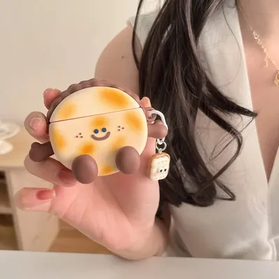 Niedliche Schokoladenkekse, geeignet für AirPods Schutzhülle Pro Schutzhülle AirPods S3 Kopfhörerhülle AirPods S2 Image