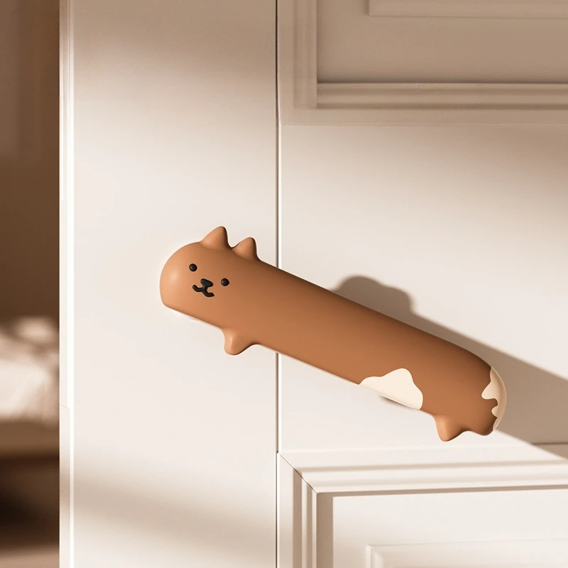 Silikon Türgriff Schutzhülle Hause Verdickt Anti-kollision Pad Schlafzimmer Badezimmer Türgriff Stille Anti-kollision Abdeckung