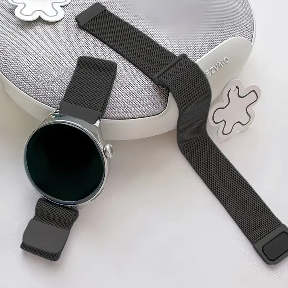 Milanese Loop für Samsung Galaxy Watch 7/6/5/Pro/4 Classic/Active 2/Gear Strap 20/22 mm Armband für Huawei GT 4-3-2-2e-pro Bänder Image