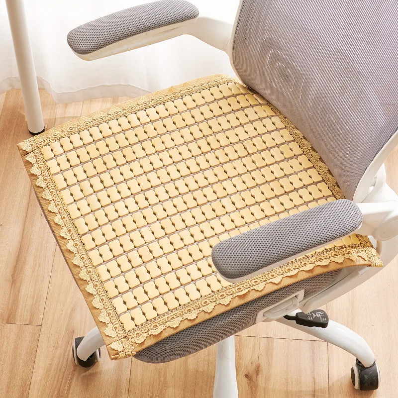 1PC50x50cm Bambus Sitzkissen Sommer Stuhl Kissen Auto Sitz Pad, Sommer Büro Stuhl Sitzkissen, Hause Sofa Pads