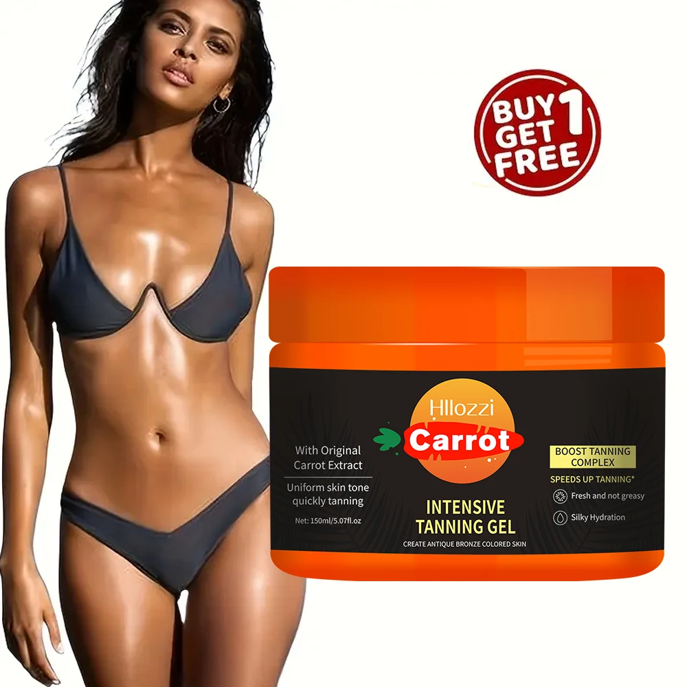 Summer Buy One Get One Free, Bronzing Cream, Bronzing+Sunless Tanner, feuchtigkeitsspendend und feuchtigkeitsspendend, sonnenlose Bräunung Image