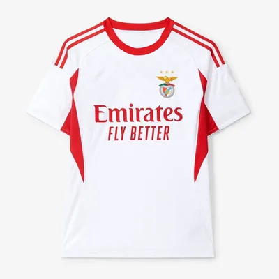 2025-26 Mens SL Benfica Third Football Shirt Youth Kids Sportwear Oversized Training Soccer Uniform Breathable Unisex Jersey Tee