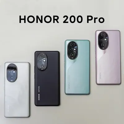 Globale Version HONOR 200 Pro 5G Smartphone Snapdragon 8s Gen 3 Android 14 6.78'' AMOLED Display 5200mAh Akku Mobiltelefon