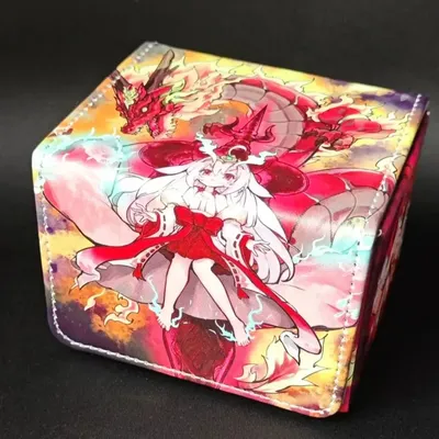 Yugioh kurikara divin carnate deck box yu-gi-oh! Ocg tcg ptcg Sammelkarten Aufbewahrung sbox pu Image