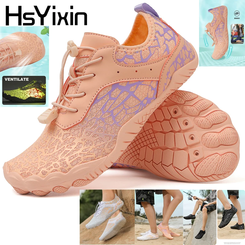 Männer Frauen Wasser Schuhe Wanderschuhe Tauchen Schuhe Surfen Schuhe Pool Schuhe Strand Schnelle Trockene Schuhe Anti-slip Angeln schuhe Yoga Sho