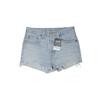Levis Damen Shorts, Gr. 28, hellblau, kein Etikett