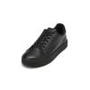 Sneaker MARC O'POLO "aus edlem Rindnappaleder", Herren, Gr. 44, schwarz, Obermaterial: 100% Leder (Rind), Schuhe