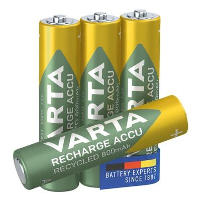 Varta 4x Akku »Recycled« AAA / Micro 800 mAh