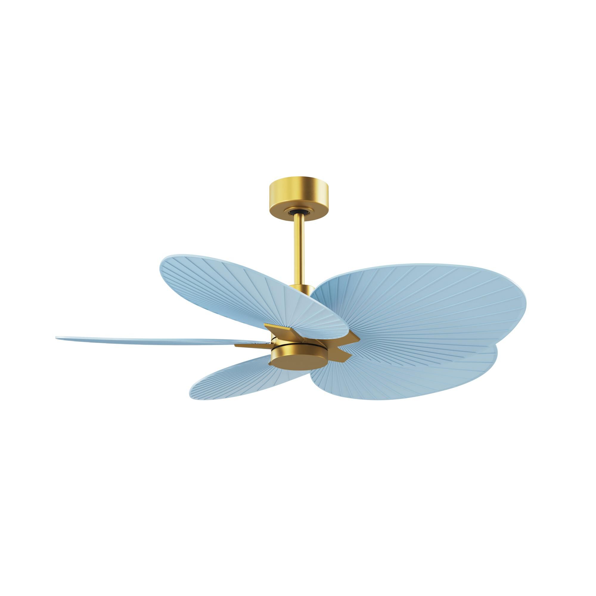 Matthews Fan Company Alessandra Tropical 48 Inch Ceiling Fan - AKTP-BRBR-BL