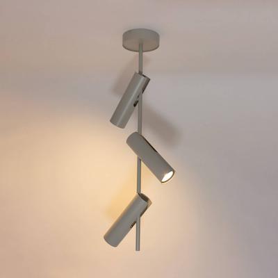 SIGMA Deckenspot Leda 3, taupe, 3-flammig, Stahl, GU10, Höhe 76 cm Image