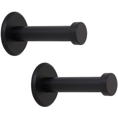 SOTECH Garderobenhaken TALEA (Ø 10 / 15 mm) Edelstahl massiv inkl. Befestigungsmaterial, schwarz Image