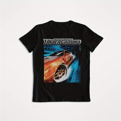 TEMU Need For Speed Underground T-shirt, Vintage T-shirt, Graphic Tee, Racing Image