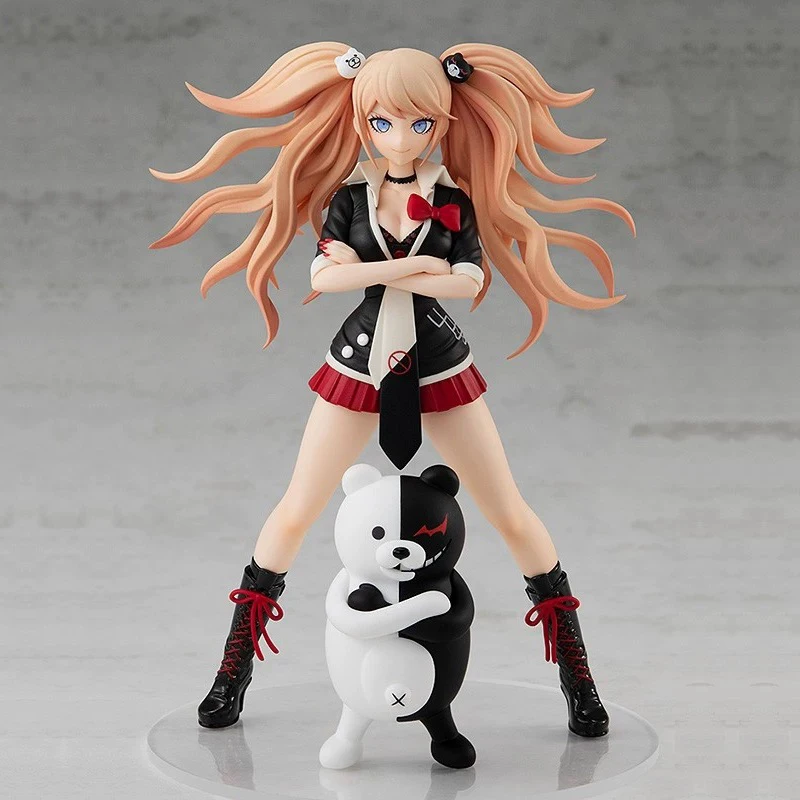 18cm Anime Enoshima Junko Figurine Game Danganronpa Trigger Happy Havoc Junko Action Figures PVC Collection Model Toys Doll Gift