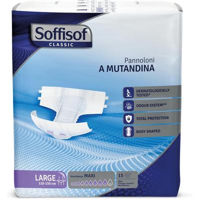 Soffisof Classic Windeln für Erwachsene Maxi 15 St Image