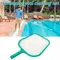 Outils de nettoyage de piscine, cuillère à feuilles de piscine Cyan, écumoire de feuilles, filtre de piscine, outils de nettoyage de baignoire, cadre en maille léger professionnel