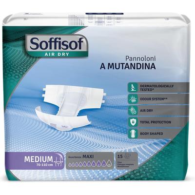 Soffisof Air Dry Windeln für Erwachsene Maxi 15 St Image