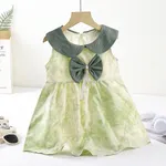 Été enfant en bas âge enfants fille vêtements bébé papillon cravate robe costume pour enfants fille