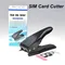 6 in 1 Universal Multifunction Dual Nano Micro SIM Card Cutter Punch Smartphone Card Suitable For Android Smart Phone Accessory