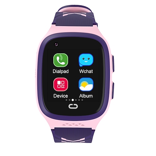 iMosi LT31 Smartwatch 1.4 Zoll 4G LTE Mobilfunk-Smartwatch Bluetooth Wecker Kalender Kompatibel mit Null Kinder GPS Freisprechanrufe mit Kamera IP 67 40mm Uhrengehäuse
