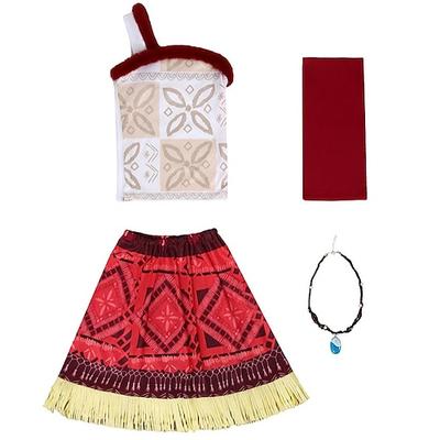 Moana Märchen Moana Outfits Kostüm Märchenfiguren Cosplay Film Cosplay for Mädchen Kinder Halloween Karneval Welttag des Buches Leistung Pädagogisches Ankleiden Verkleidung für Schulveranstaltungen