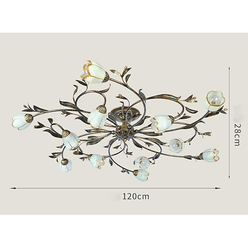 LED Deckenleuchte warmweiß Nachttischlampe für Wohnzimmer Schlafzimmer Büros Image