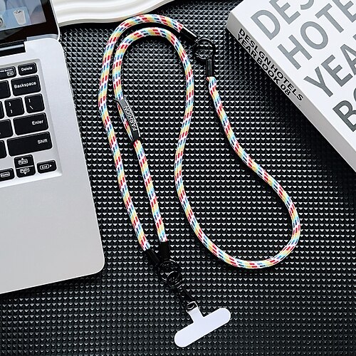 Neue, verstellbare 2-in-1-Umhängetasche mit Unisex-Telefongurt und Anti-Verlust-Gurt für den mobilen Einsatz im Freien Image