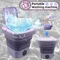 8L Portable Washing Machine Multifunctional Household Student Dormitory Underwear/socks Mini Washing Machine Foldable