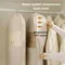 Down Jacket Compressed Dust Cover Wardrobe Clothes Dust Bag Household Visible Transparent Window Hanging Clothes Bag with Zipper