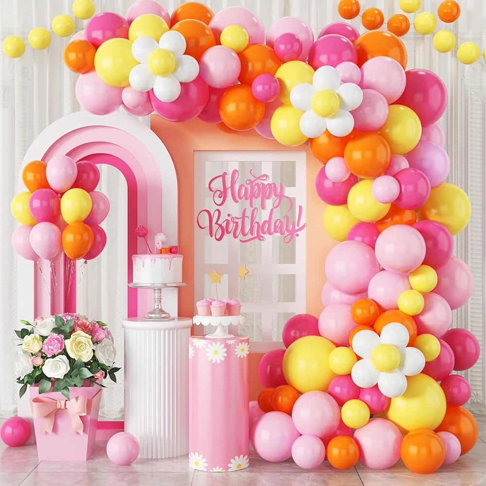 Latex Ballon Arch Kit, verschiedene Farben Party Dekoration Luftballons für Hochzeiten, Geburtstage, Braut duschen, Thanksgiving, Dekoration Image