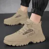Männer Super Migration Leder Schuhe Atmungsaktive Retro Braun Casual Arbeit Schuhe Männer Outdoor