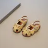 Kinder Mädchen Sandalen Sommer Neue Spitze Bogen Prinzessin Slipper Weiche Sohle Geschlossene Zehen Strand Schuhe Größe 21-30