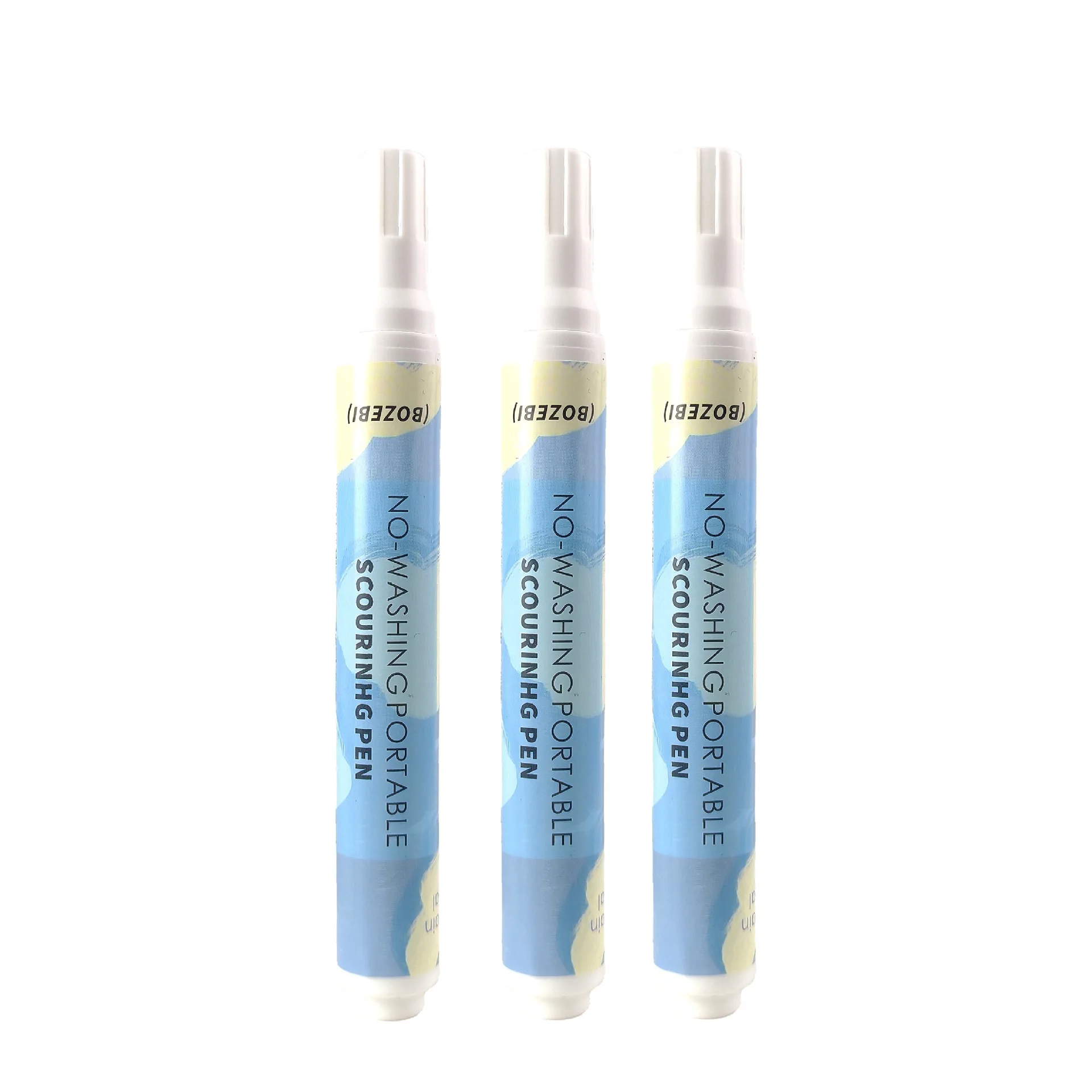 1/2/3 Stück tragbarer Fleckenentfernerstift ohne Waschen, 10 ml, tragbar, reisefreundlich, funktioniert auf Lebensmittel und Getränkeflecken, Bleichstift Image