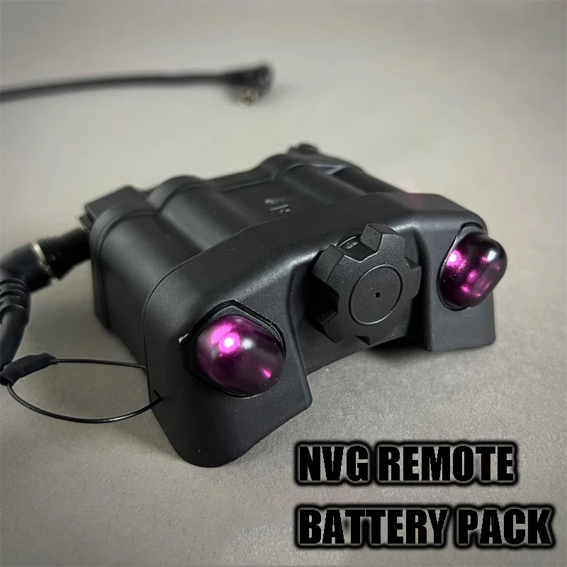 3,7-V-NVG-Fernbatteriepack und Fernstromkabel mit IFF-IR-Blitz Image