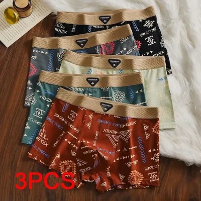 Sport Shorts Männer Graffiti Boxer und Unterhosen Mode männer Boxer Briefs Baumwolle Mann Boxer männer Höschen Set Mann Unterwäsche heißer
