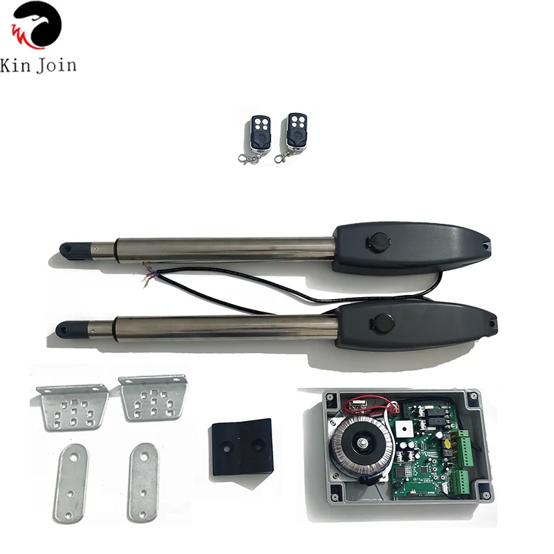 Elektrischer Türantrieb, automatischer Schwenköffner für Torgewicht bis zu 300 kg und 3 Meter pro Blatt, robuste automatische Tür