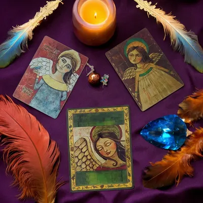 Kindness and Mercy Angel-Karte Image