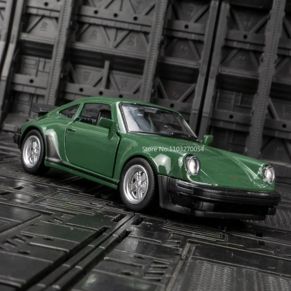 1/36 Porsche 911 1978 Legierung Auto Modell Spielzeug Simulation Metall Druckguss mit Zurückziehen Dekoration Mini Auto Kinder Geschenke Sammlung Image