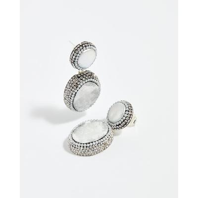White Chalcedony Earrings