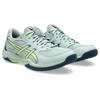 Hallenschuh ASICS "GEL-ROCKET 12", Gr. 48, lichen rock, tranquil teal, Synthetik, sportlich, Schuhe