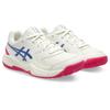 Tennisschuh ASICS "GEL-DEDICATE 8 GS", Gr. 39,5, cream, schwarz cobalt, Synthetik, sportlich, Schuhe, Multicourt-Schuhe