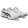 Hallenschuh ASICS "GEL-ROCKET 12", Gr. 47, schwarz-weiß (weiß, schwarz), Synthetik, sportlich, Schuhe