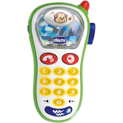 Spieltelefon CHICCO "Baby Foto Handy", bunt, Spieltelefone, KinderB:6,5cm H:13,5cm T:4cm, Kunststoff, B:6,5cm H:13,5cm T:4cm