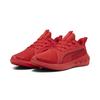 Laufschuh PUMA "SOFTRIDE Carson Laufschuhe Erwachsene", Gr. 48, rot (for all time rot schwarz), Obermaterial: Textil, Synthetik; Futter: Textil; Innensohle: Textil; Laufsohle: Gummi, Schuhe