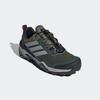 Wanderschuh ADIDAS TERREX "TERREX SKYCHASER", Gr. 45, olive strata, grau two, core schwarz, Textil, Synthetik, sportlich, Schuhe
