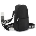 Umhängetasche ELBSAND "kleiner Rucksack", Damen, Gr. B/H/T: 14cm x 26cm x 7,5cm, schwarz, Textil, unifarben, Taschen, Crossbody Bag, Handtasche, Schultertasche, Mini Bag VEGAN